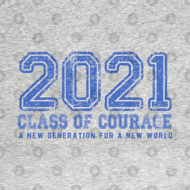 2021 Class of Courage in Blue by Jitterfly